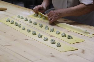 trattoria parma - tortelli erbetta