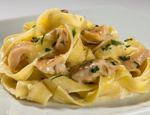 tagliatelle ai funghi porcini